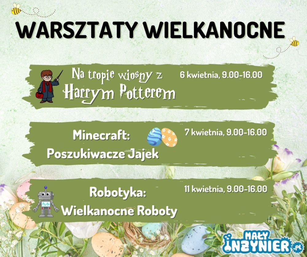 Warsztaty Wielkanocne z Mały Inżynier Warszawa